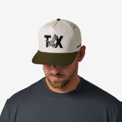 Men’s Burlebo Cream/Green TX Mallard Cap