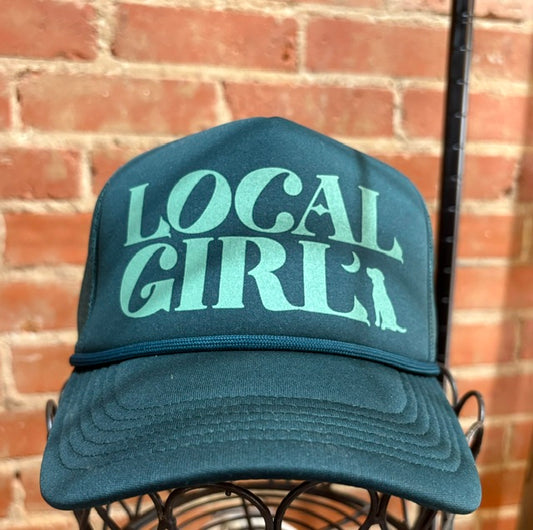 Flourish Foam Trucker Hat in Teal