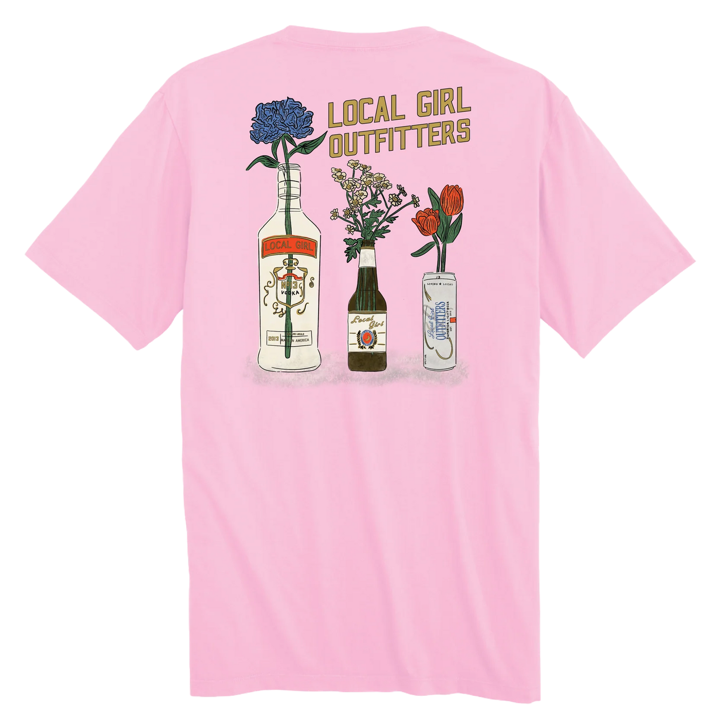 LG Boozy Flowers SS Tee