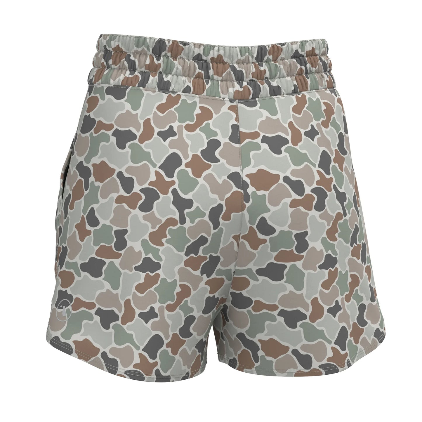 Women’s High Waisted Volley Shorts in FC Flora
