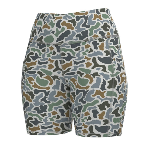 Women’s Biker Shorts in FC Flora