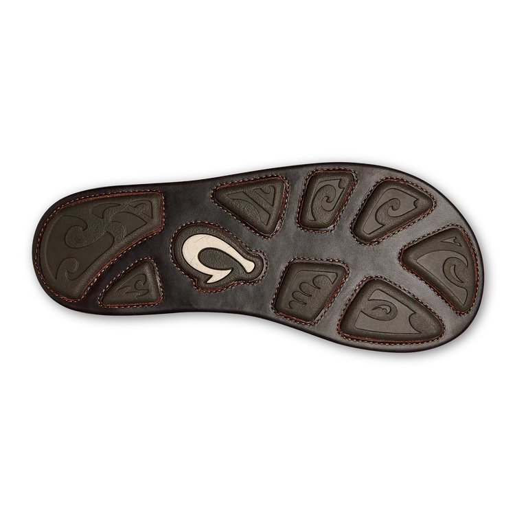 HIKIANALIA - Dark Java/ Tan Flip Flops