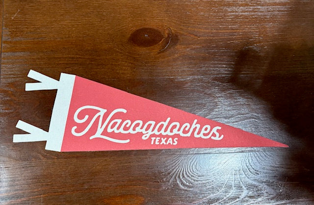 Nacogdoches Felt Pennant | Benoit's Design