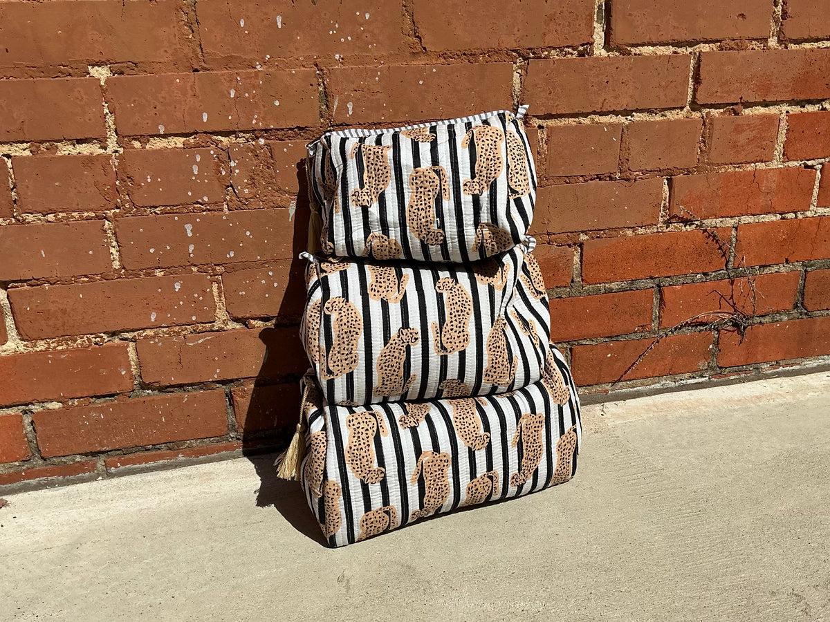 Quilted Cosmetic Bags