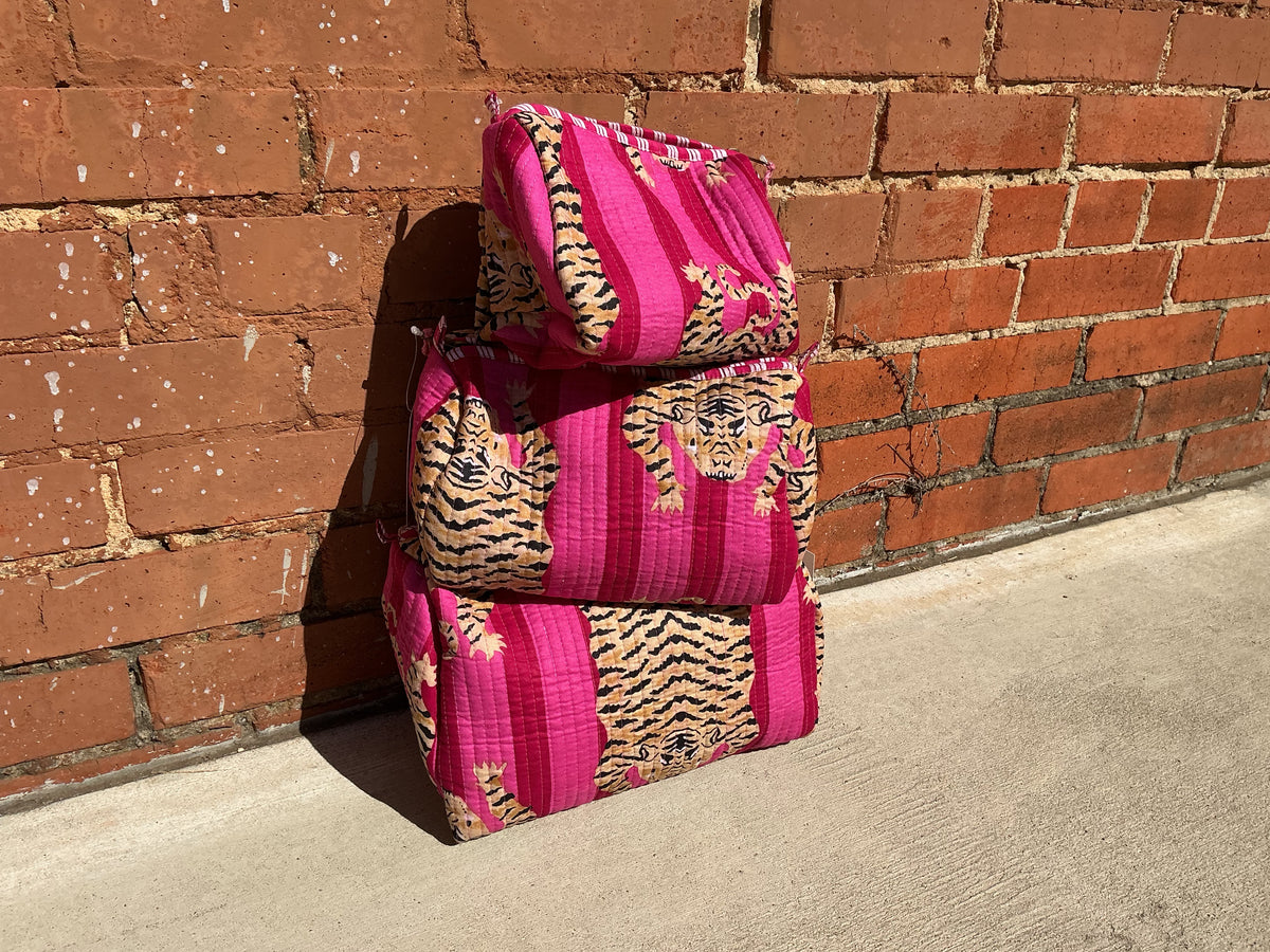 Quilted Cosmetic Bags