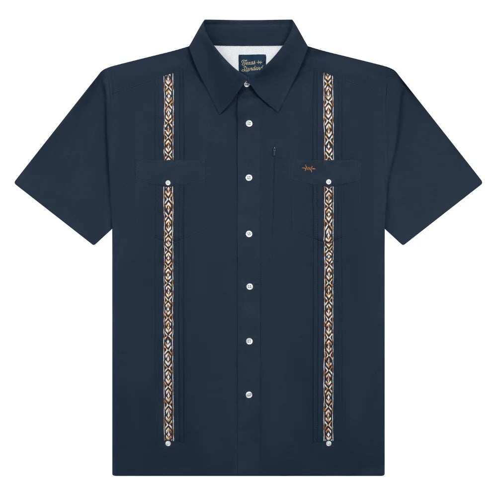 Guayabera Libre in Marino Cuero