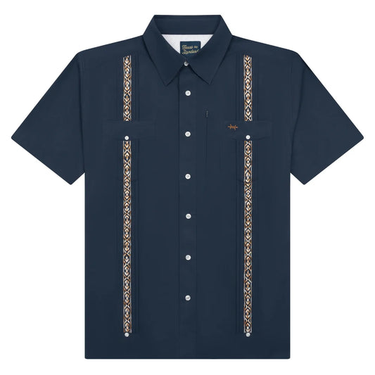 Guayabera Libre in Marino Cuero