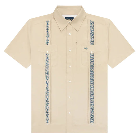 Guayabera Libre in Noche Cuero