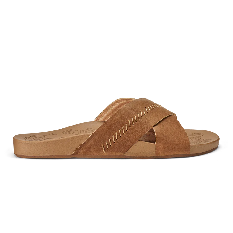 Kipe’a ‘Olu - Women’s Leather Slide Sandals