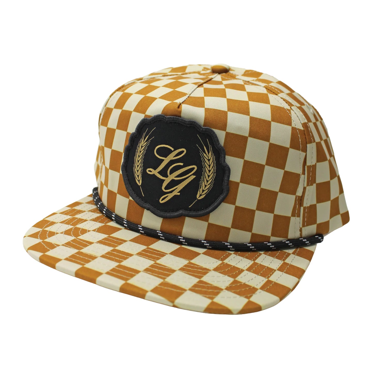 Local Girl Golden Wheat Low-Profile Rope Hat