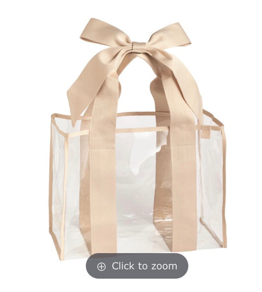 Tailgate Clear Tote Bag