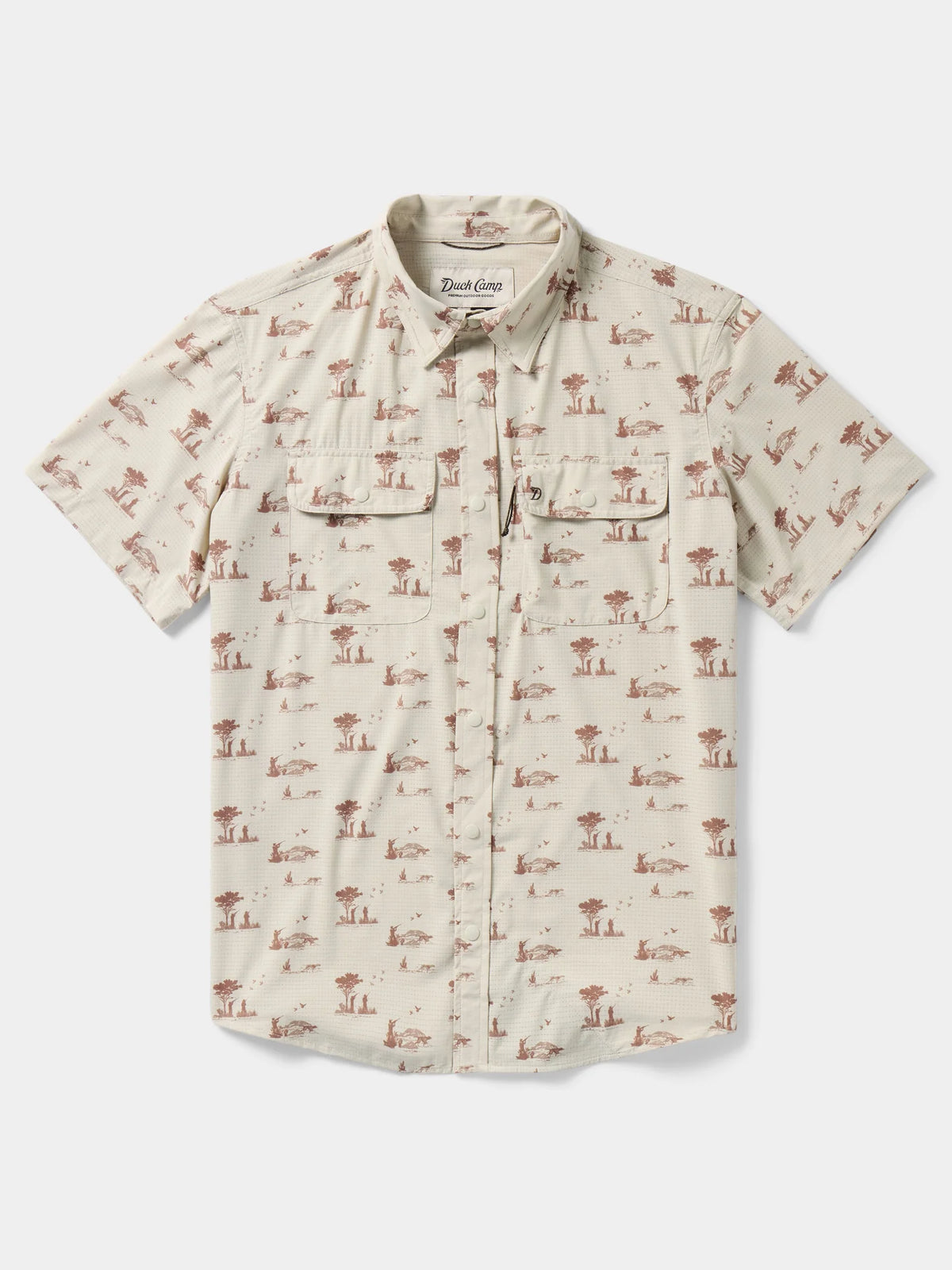 Men’s Cast & Blast Perforated Shirt - Short Sleeve