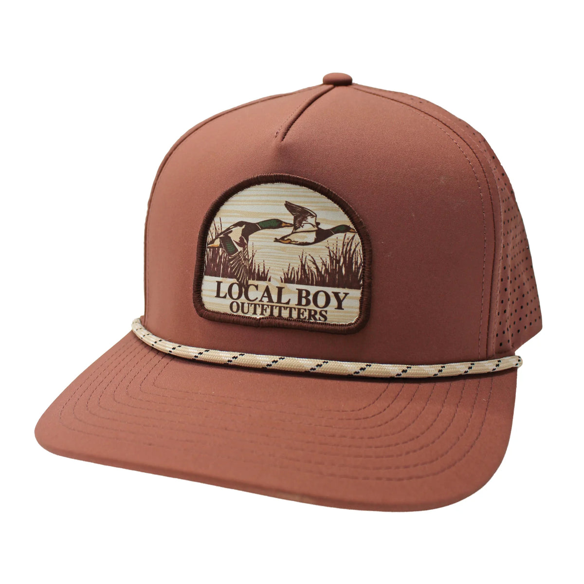 Youth Mallard Marsh Patch Perforated Rope Hat