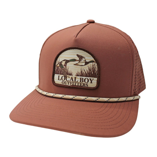 Youth Mallard Marsh Patch Perforated Rope Hat
