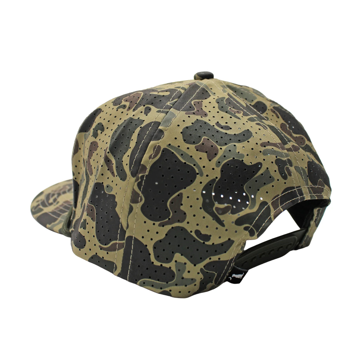 Youth Leather Patch Perforated Rope Hat
