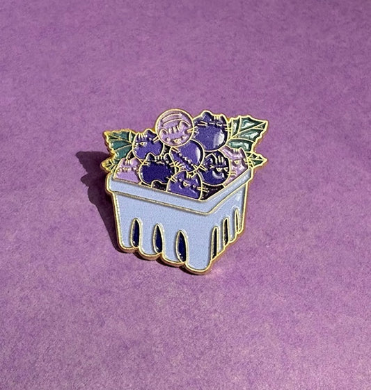 Blueberry Basket Pin | Timber & Tweed Outfitters