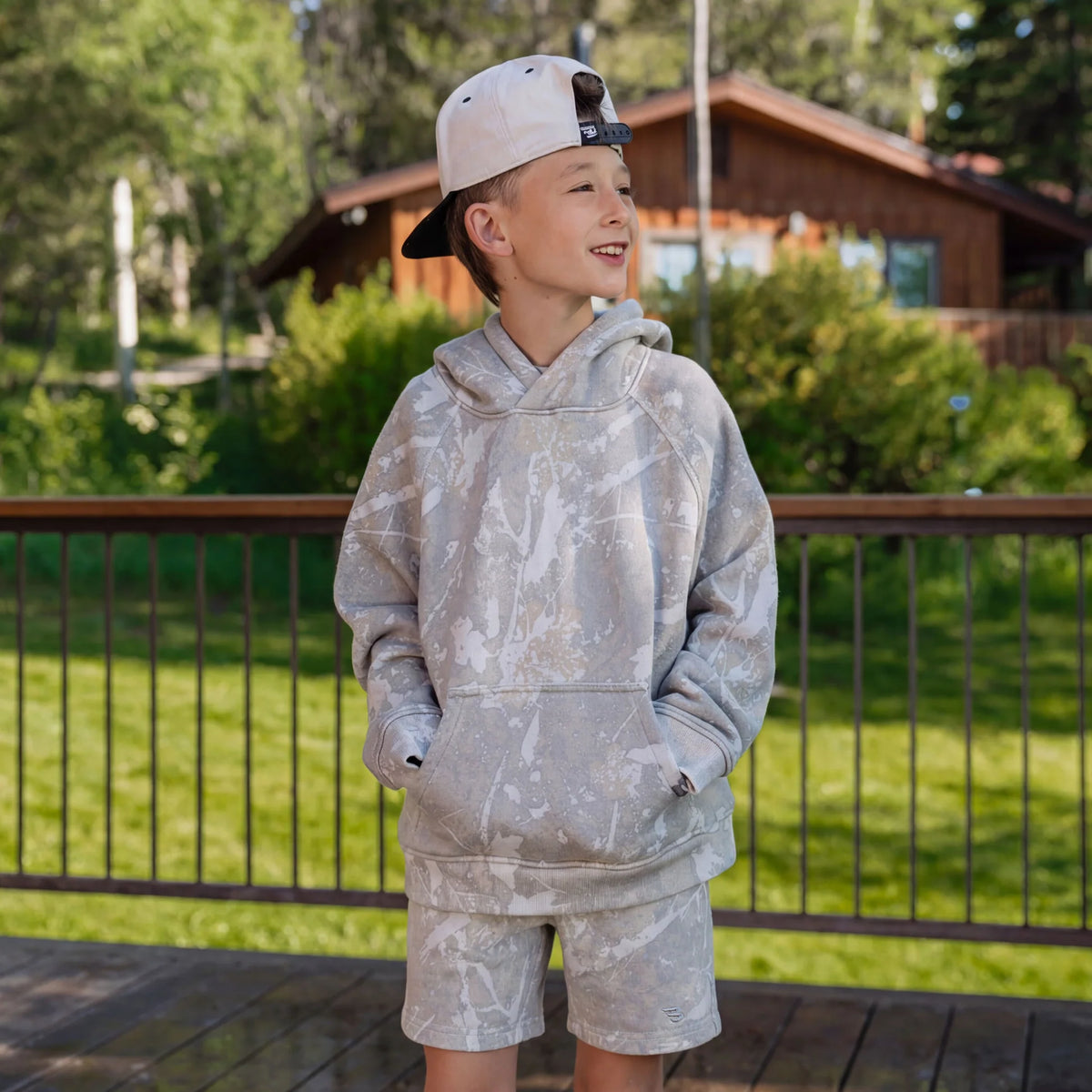 Youth Vintage Washed Hoodie