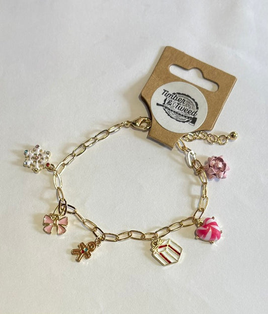 Gold Christmas Bracelets
