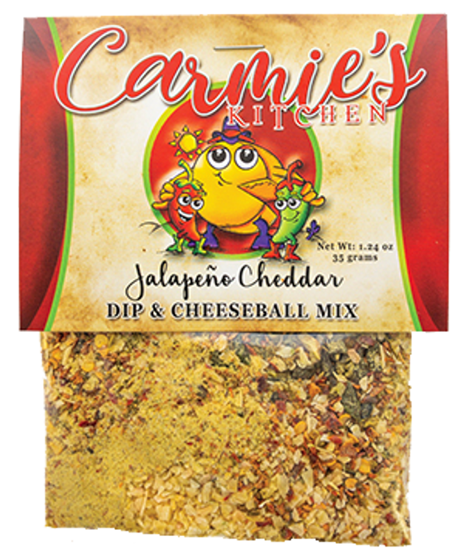 Jalapeno Cheddar Dip & Cheeseball Mix | Carmie's Kitchen