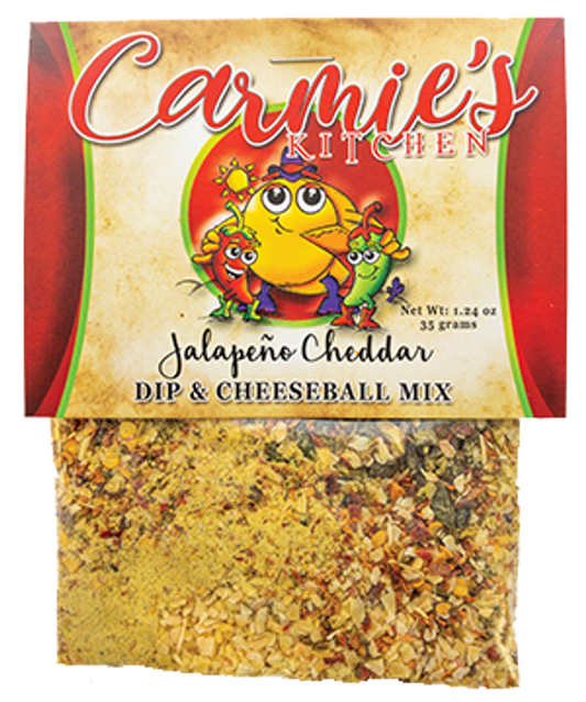 Jalapeno Cheddar Dip & Cheeseball Mix | Carmie's Kitchen