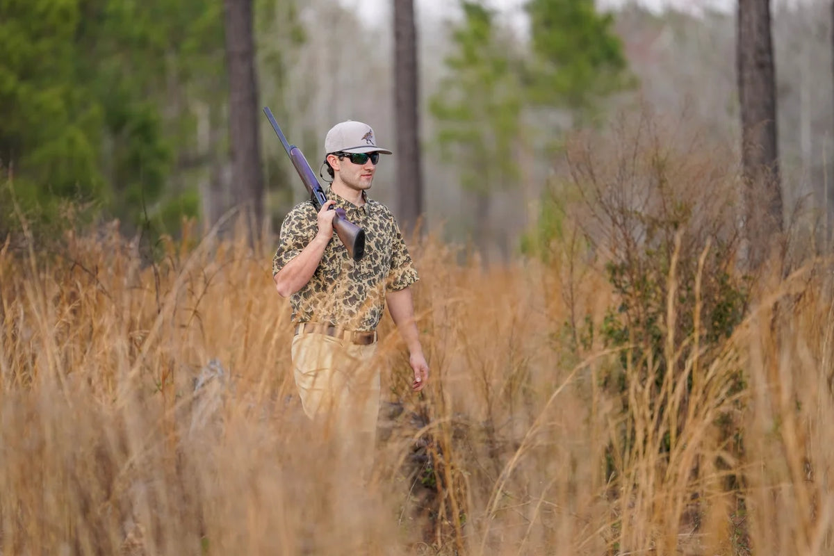 Lowcountry Button Down in Retro Camo