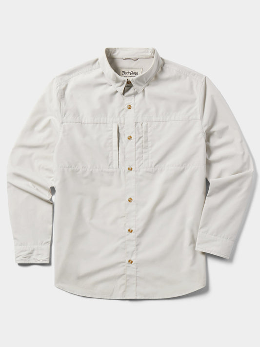 Helm Shirt L/S in Silverking | Duck Camp