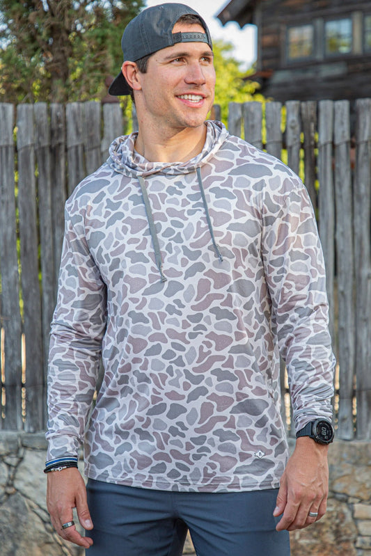 Performance Hoodie in Classic Deer Camo | Burlebo