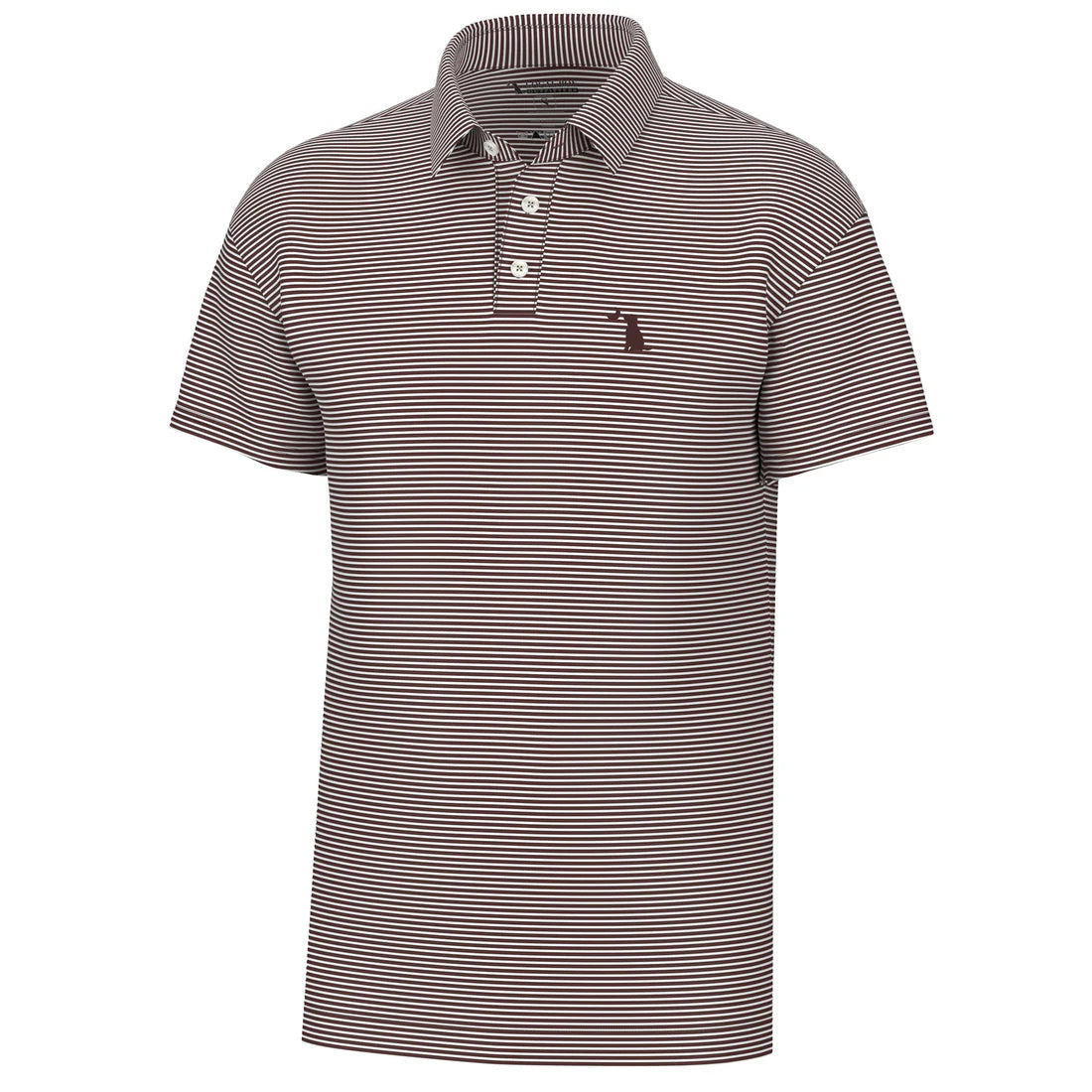Driftwood Polo in Maroon | Local Boy Outfitters