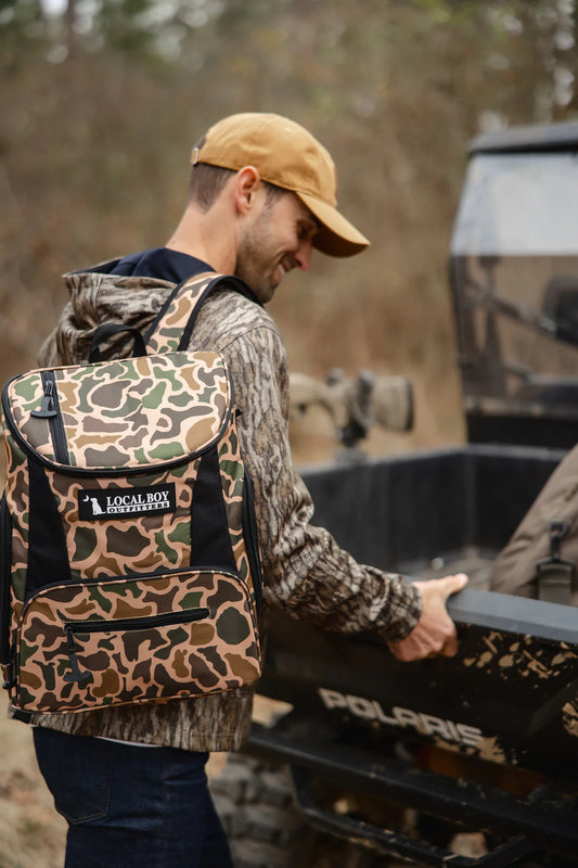 Cooler Backpack in Camo | Local Boy Outfitters