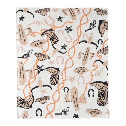 Snuggle Spurs Blanket | Myra