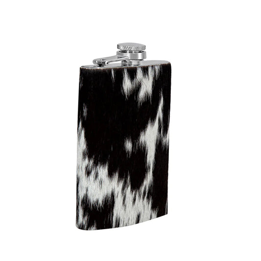 Hip Flask in Cowhide/Leather | Myra