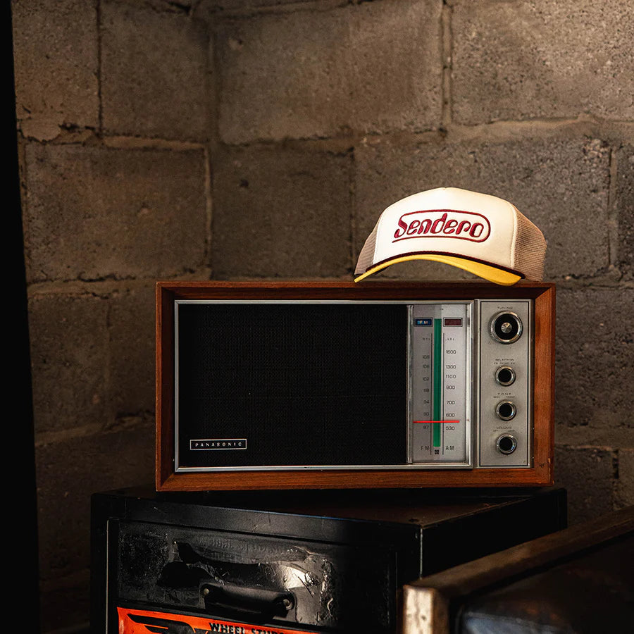 Retrocade Hat in Yellow | Sendero