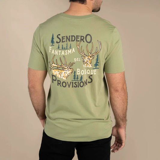 Elk T-Shirt in Sage | Sendero