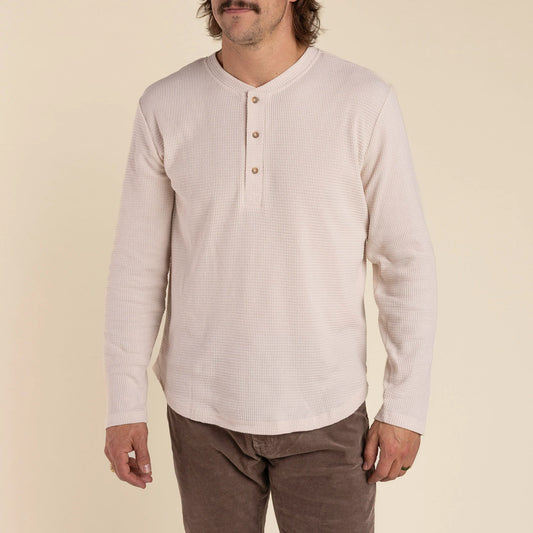 The Maverick Henley in Vintage White | Sendero