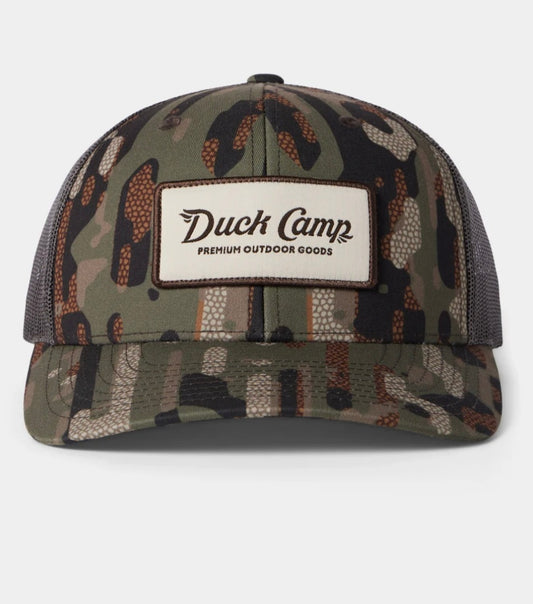 Duck Camp Trucker Hat- Woodland | Duck Camp