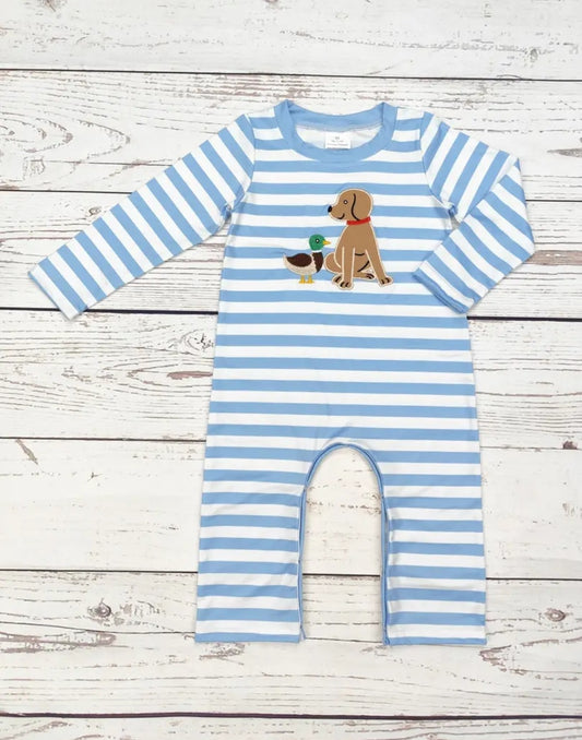 Dog/Duck Applique Romper | SK