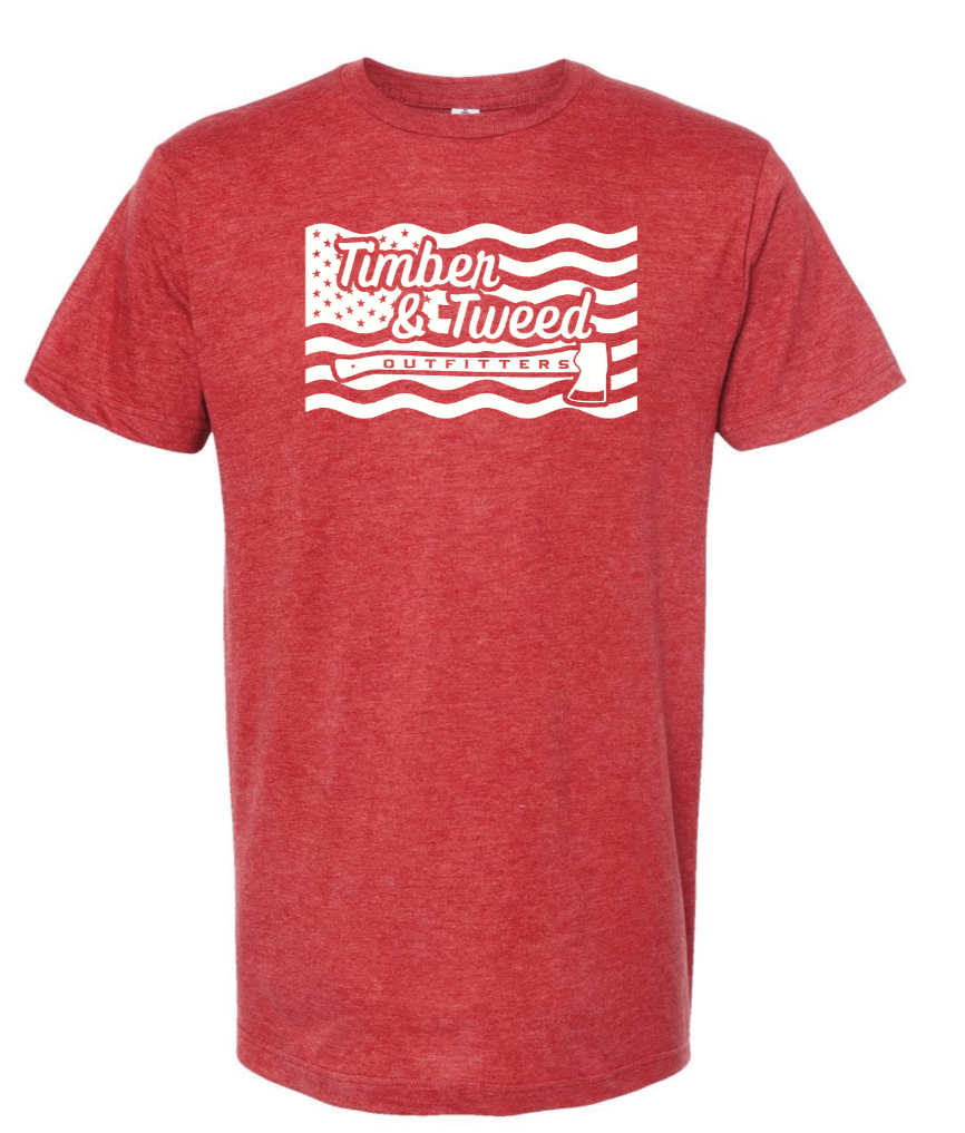 Timber and Tweed Flag T-Shirts | Timber and Tweed Outfitters