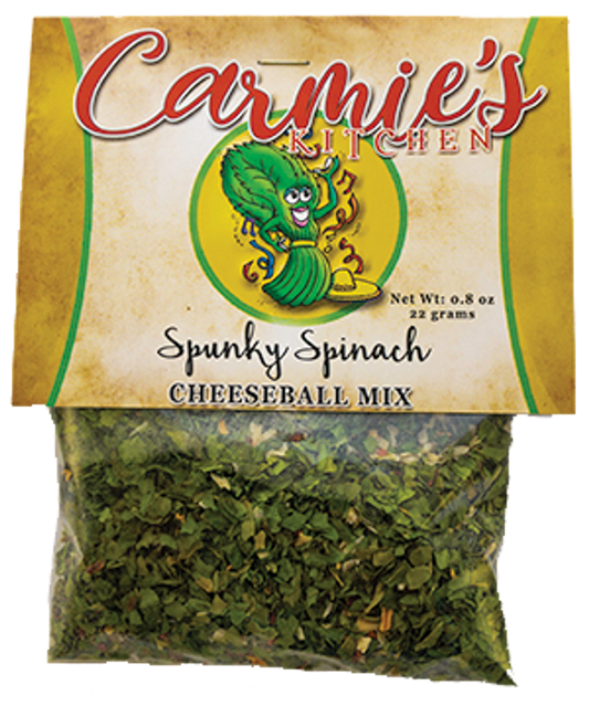 Spunky Spinach Cheeseball Mix | Carmie's Kitchen