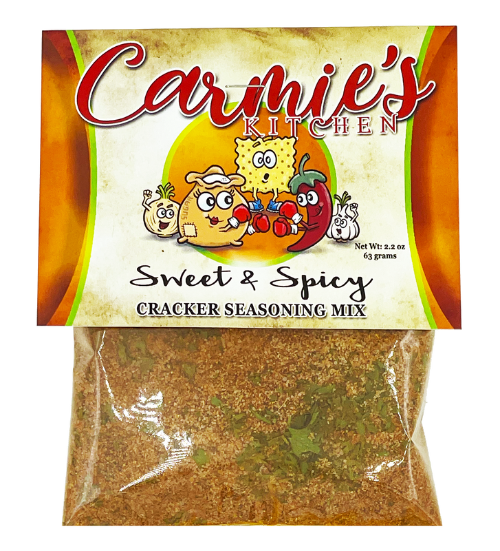 Sweet and Spicy Cracker Seasoning | Carmie's Kitchen