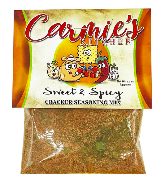 Sweet and Spicy Cracker Seasoning | Carmie's Kitchen