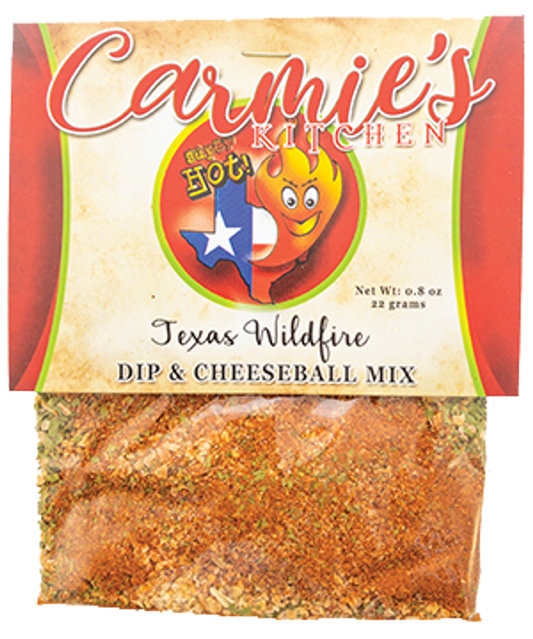 Texas Wildfire Dip & Cheeseball | Carmie's Kitchen