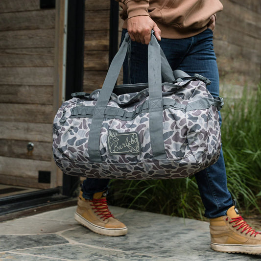 Burlebo Duffle in Classic Deer Camo | Burlebo