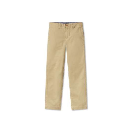 Youth Regatta Stretch Cotton Chino - Khaki | Southern Marsh