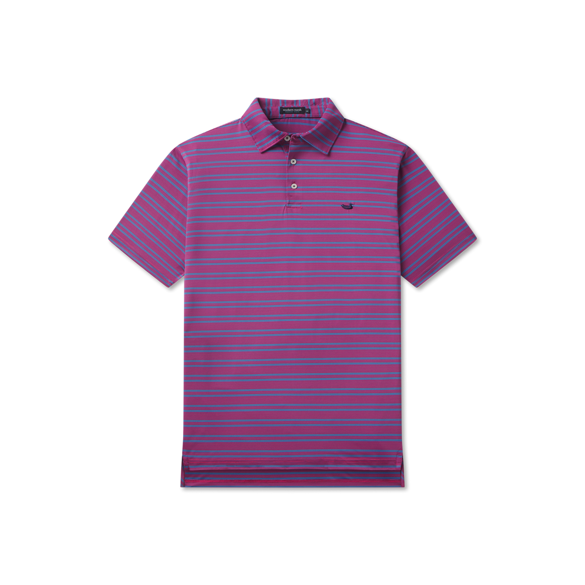 Youth Bermuda Performance Polo - Naples Stripe | Southern Marsh