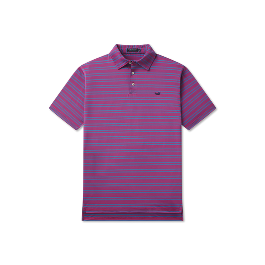 Youth Bermuda Performance Polo - Naples Stripe | Southern Marsh