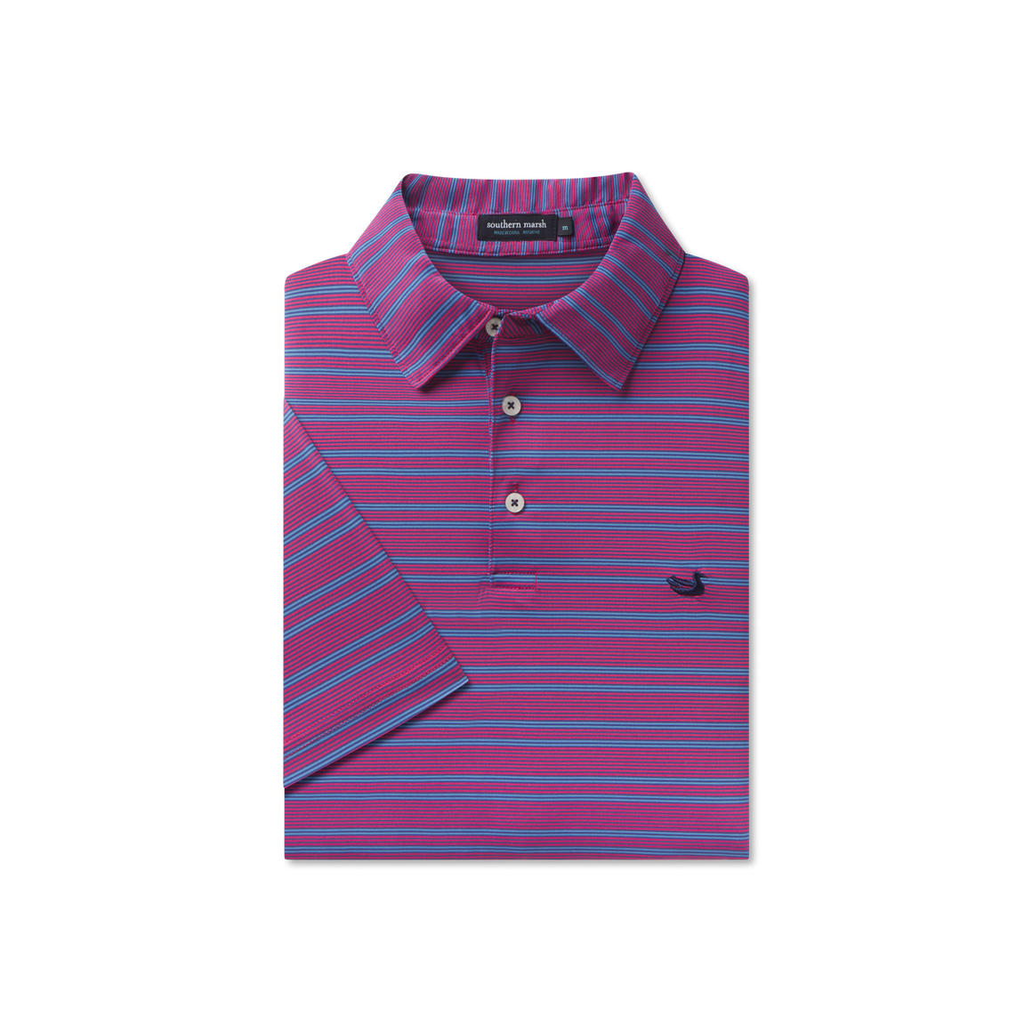 Youth Bermuda Performance Polo - Naples Stripe | Southern Marsh