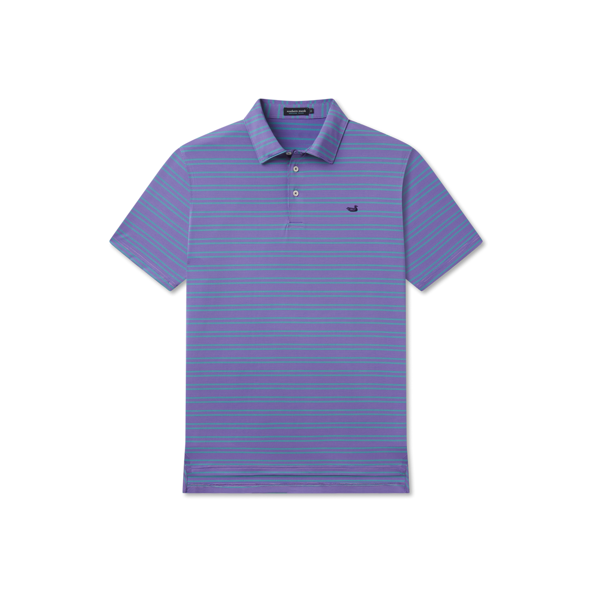 Youth Bermuda Performance Polo - Naples Stripe | Southern Marsh