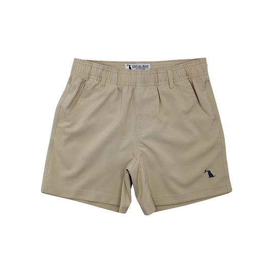 Youth Volley Shorts Khaki | Local Boy