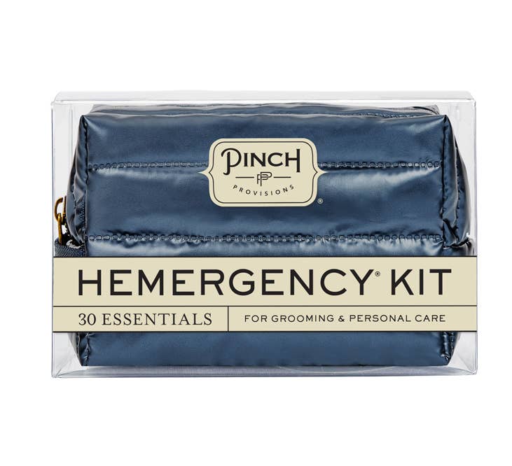 Hemergency Kit | Puffer, Men's, Holiday, Christmas Gift in Blue | Pinch Provisions