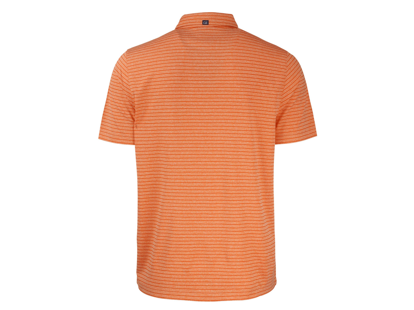 Cutter & Buck Forge Eco Heather Stripe Recycled Mens Polo: College Purple Heather / XL / MCK01303